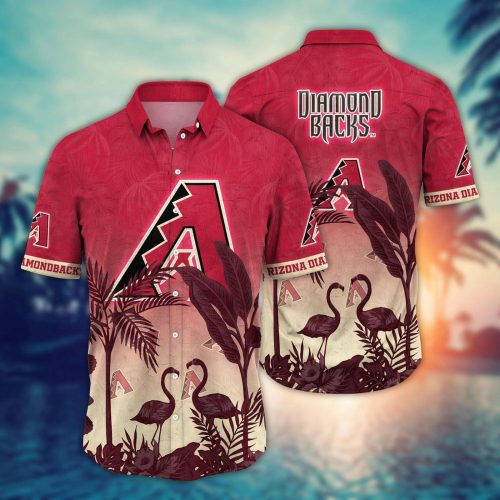 MLB Arizona Diamondbacks Hawaiian Shirt: Sunset Chase Gift For Fans