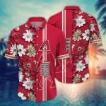 MLB Arizona Diamondbacks Hawaiian Shirt: Floral Finesse for Sports Fans