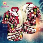 MLB Arizona Diamondbacks Hawaiian Shirt – Flower Bloom Glory for Fans