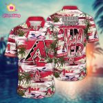 MLB Arizona Diamondbacks Hawaiian Shirt: Floral Grand Slam for Fans