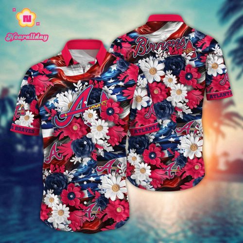 MLB Atlanta Braves Hawaii Shirt: Independence Day Edition for Stylish Fans