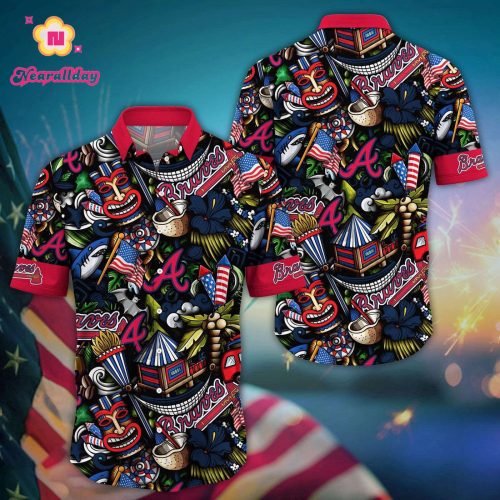 MLB Atlanta Braves Hawaii Shirt: Vibrant Aloha for Cool Fans