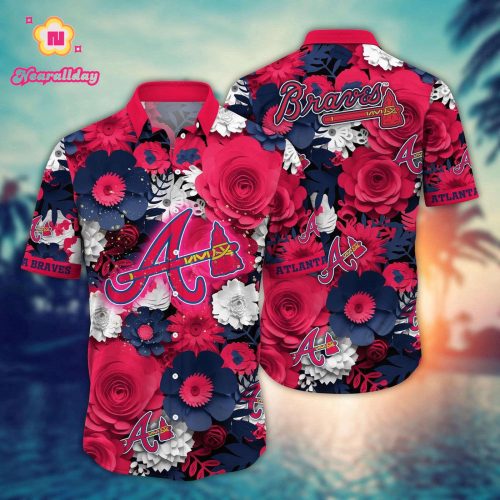 MLB Atlanta Braves Hawaiian Shirt - Diamond Dreams for True Fans