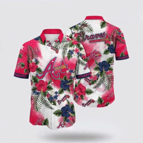 MLB Atlanta Braves Hawaiian Shirt – Stylish Tropical Gear for Fans