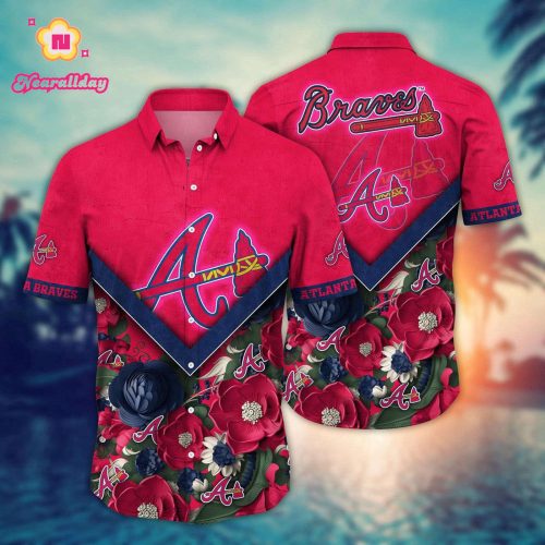MLB Atlanta Braves Hawaiian Shirt: Perfect Summer Swing for Sports Fans