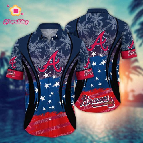 MLB Atlanta Braves Hawaiian Shirt: Vibrant Aloha for Cool Fans