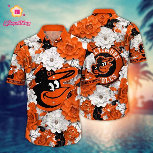 MLB Baltimore Orioles Hawaiian Shirt: Aloha Spirit for Sport Fans