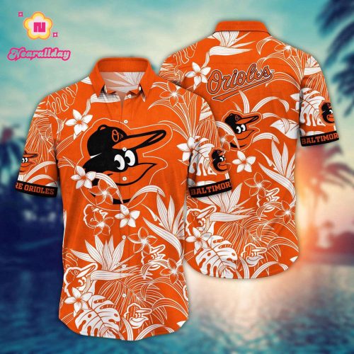 MLB Baltimore Orioles Hawaiian Shirt: Perfect Summer Gift for Fans!