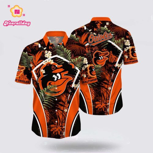 MLB Baltimore Orioles Hawaiian Shirt - Stylish Summer Celebration for Fans