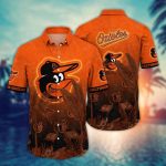 MLB Baltimore Orioles Hawaiian Shirt – Sunset Chase Gift for Fans