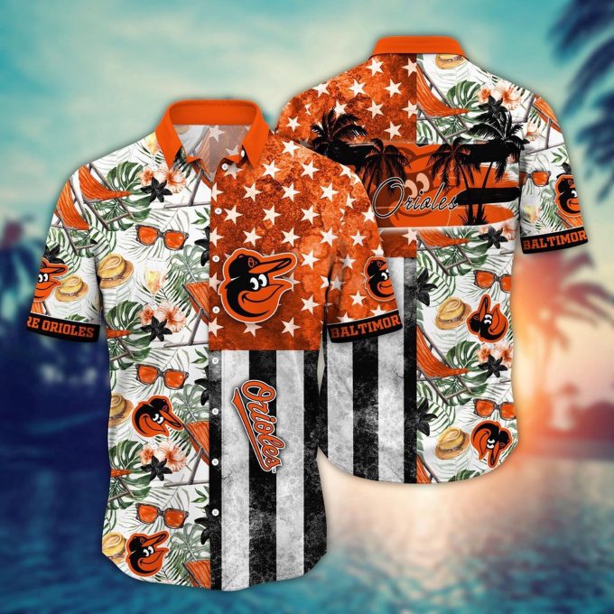 Baltimore Orioles Hawaiian Shirt: Official MLB Flower Home Run Threads for Fans