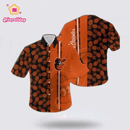 MLB Baltimore Orioles Hawaiian Shirt – Stay Fashionable and Support Your Team!