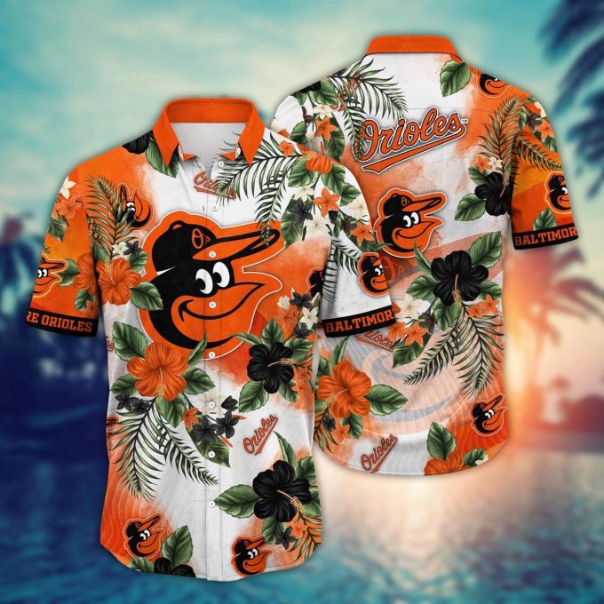 MLB Baltimore Orioles Hawaiian Shirt – Perfect Gift for Fans