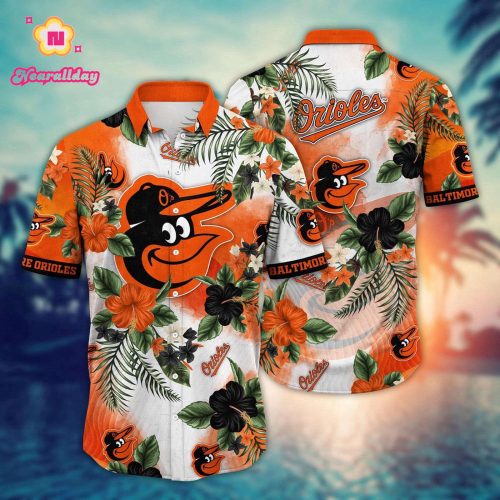 MLB Baltimore Orioles Hawaiian Shirt - Perfect Gift for Fans