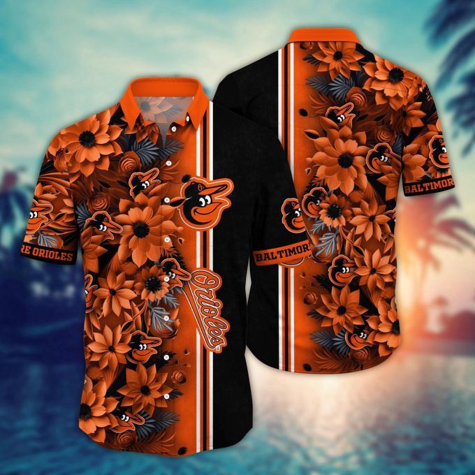 Baltimore Orioles MLB Hawaiian Shirt: Steal Bases Steal Show for Fans