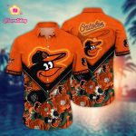 MLB Baltimore Orioles Hawaiian Shirt: Summer Swing for Sport Fans