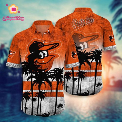 MLB Baltimore Orioles Hawaiian Shirt - Swing in Style for Fans!