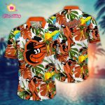 MLB Baltimore Orioles Hawaiian Shirt: Victory In Bloom Gift For Fans