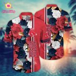 MLB Boston Red Sox Hawaiian Shirt: Floral Fashion Frenzy for Sport Fans