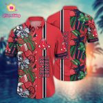 MLB Boston Red Sox Hawaiian Shirt: Summer Swirl Fan Gift
