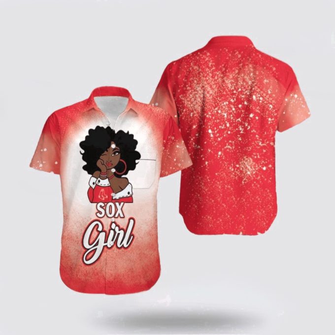 MLB Boston Red Sox Hawaiian Shirt: Sunny Fashion for Coastal Collection Fans