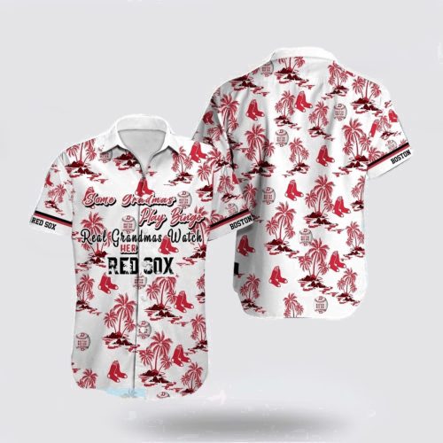 MLB Boston Red Sox Hawaiian Shirt: Upgrade Your Wardrobe with Tropical Elegance