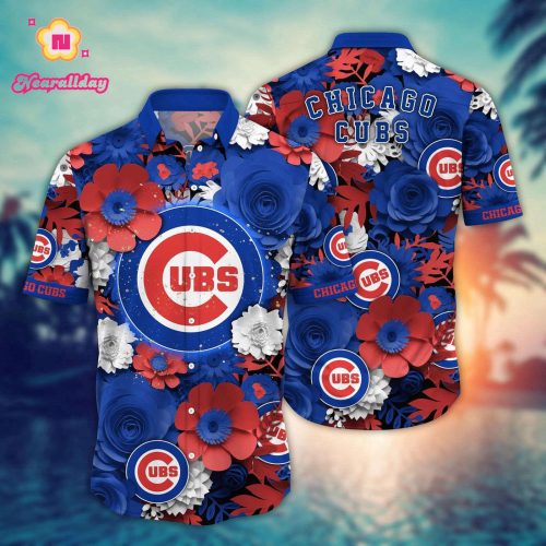 MLB Chicago Cubs Hawaiian Shirt: Diamond Dreams for Sports Fans
