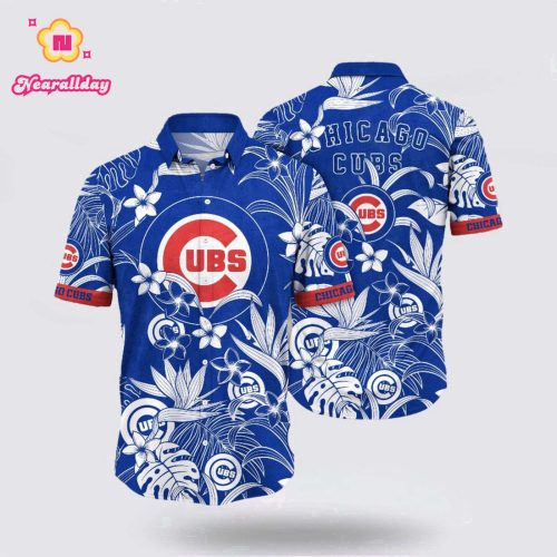 MLB Chicago Cubs Hawaiian Shirt: Dive into Ocean Vibes for Fans