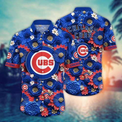 MLB Chicago Cubs Hawaiian Shirt: Stylish Fan Favorite for Baseball Enthusiasts