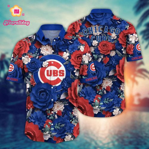 MLB Chicago Cubs Hawaiian Shirt - Home Run Style for Sports Fans