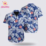 MLB Chicago Cubs Hawaiian Shirt Tropical Fan Gear for MLB Enthusiasts