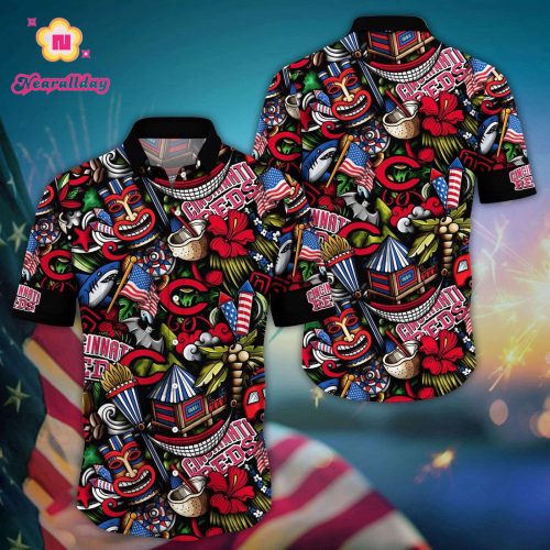 MLB Cincinnati Reds Hawaii Shirt: Vibrant Aloha for Cool Fans - Official Merchandise
