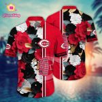 MLB Cincinnati Reds Hawaiian Shirt: Floral Fashion Frenzy for Sports Fans