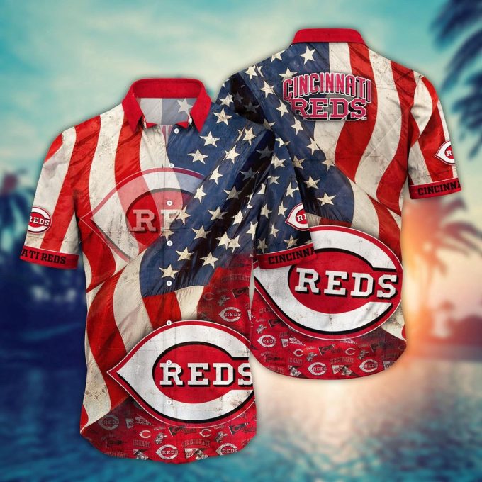 MLB Cincinnati Reds Hawaiian Shirt: Swing into Hawaiian Chic for Fans!