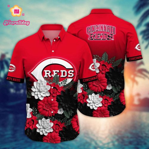 MLB Cincinnati Reds Hawaiian Shirt: Hawaiian Heatwave for Sport Fans