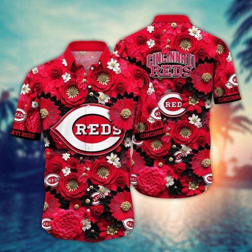 MLB Cincinnati Reds Hawaiian Shirt: Trendy Fashion for Fans!