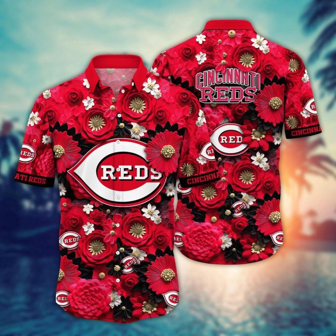 MLB Cincinnati Reds Hawaiian Shirt: Trendy Fashion for Fans!