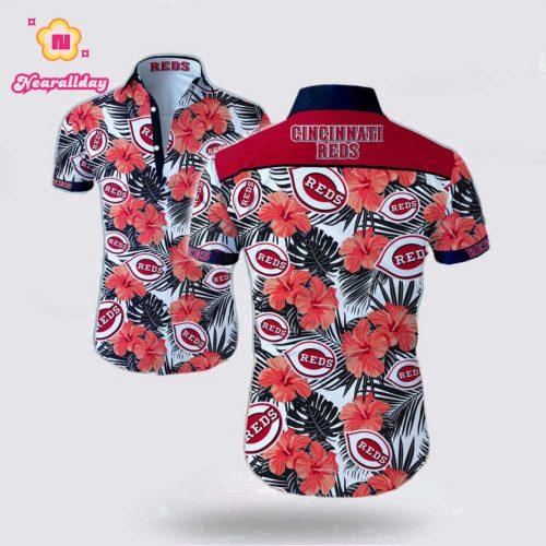 MLB Cincinnati Reds Hawaiian Shirt: Dive into Tropical Fan Style!