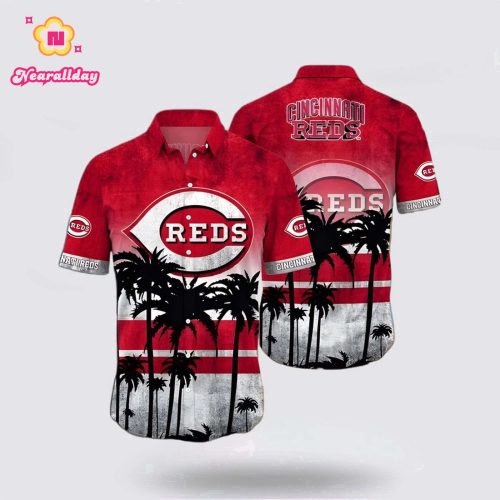 MLB Cincinnati Reds Hawaiian Shirt: Ultimate Fusion of Baseball and Hawaiian Style for Fans