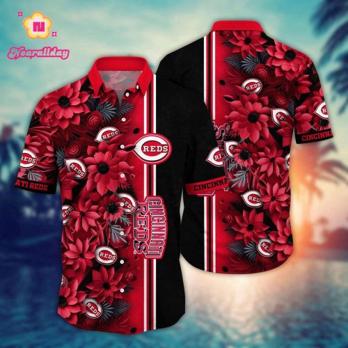 MLB Cincinnati Reds Hawaiian Shirt: Steal Bases & Show Fans