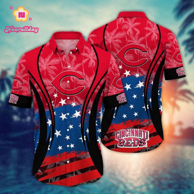 MLB Cincinnati Reds Hawaiian Shirt: Vibrant Aloha for Cool Fans