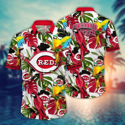 MLB Cincinnati Reds Hawaiian Shirt: Victory In Bloom Gift For Fans