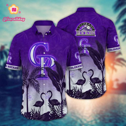MLB Colorado Rockies Hawaiian Shirt – Chase the Sunset Fan Gift