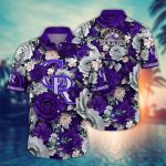 MLB Colorado Rockies Hawaiian Shirt: Home Run Style for Sport Fans