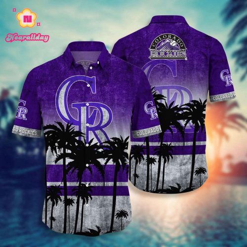 MLB Colorado Rockies Hawaiian Shirt - Swing in Style for Fans