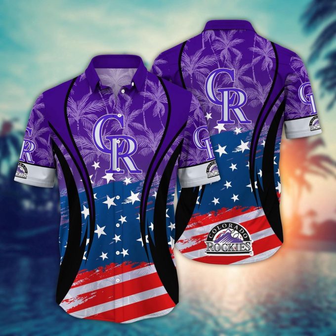MLB Colorado Rockies Hawaiian Shirt – Vibrant Aloha for Stylish Fans