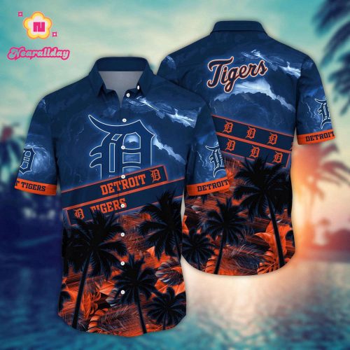 MLB Detroit Tigers Hawaiian Shirt – Perfect Gift for Fans Aloha Spirit Soars