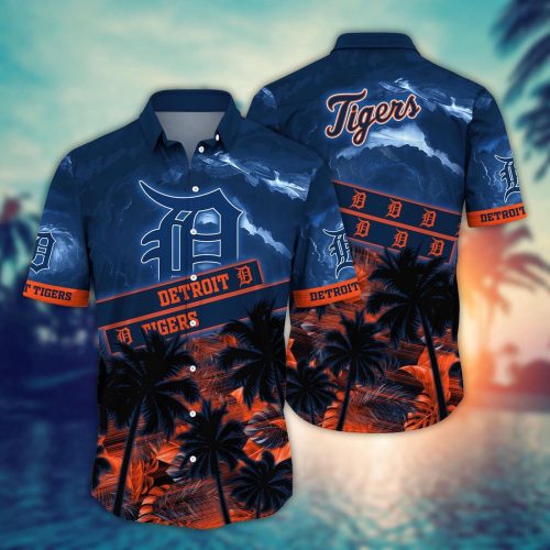 MLB Detroit Tigers Hawaiian Shirt – Perfect Gift for Fans Aloha Spirit Soars