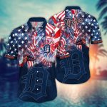 Detroit Tigers Hawaiian Shirt: Game Day MLB Style for Fans