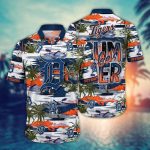 MLB Detroit Tigers Hawaiian Shirt: Grand Slam Fan Favorite with Hawaiian Flair